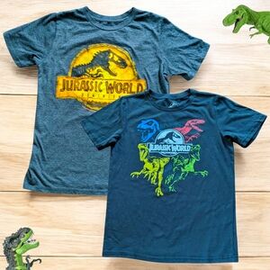 Big Kids Jurassic World Graphic T-Shirts Size Large